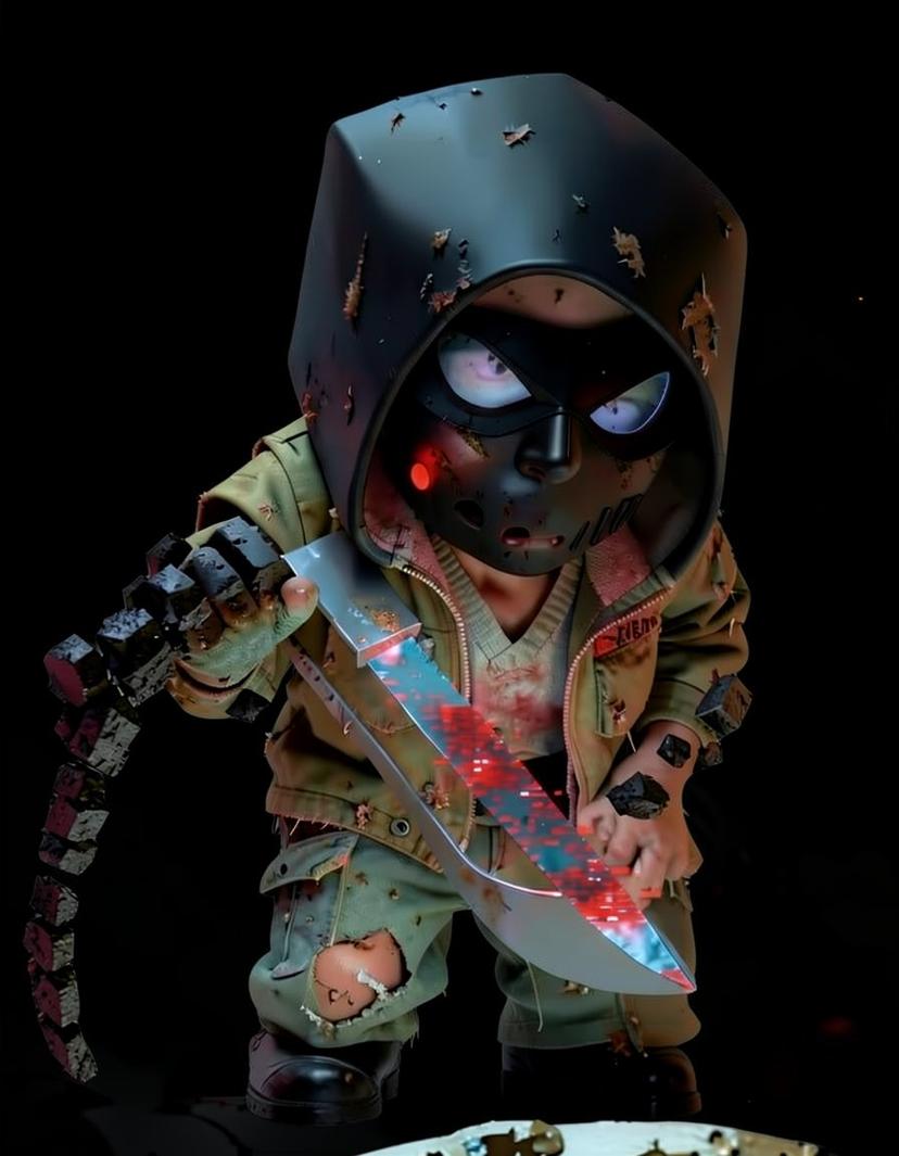 Shadeblade, a Forsaken OC made on GenTube