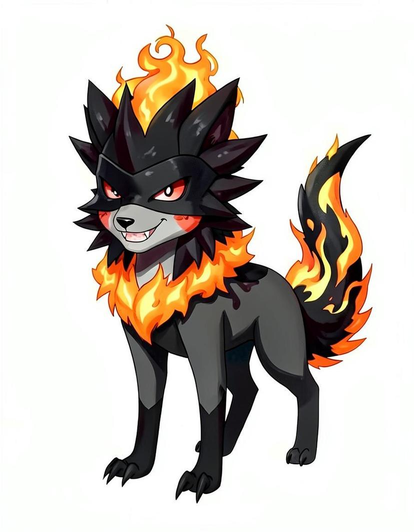 Murklupe, a Pokemon OC made on GenTube