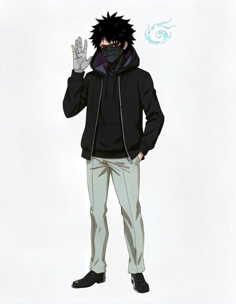 Micah, a Jujutsu Kaisen OC made on GenTube