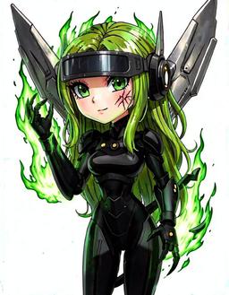 Nightclaw, a Murder Drones OC made on GenTube
