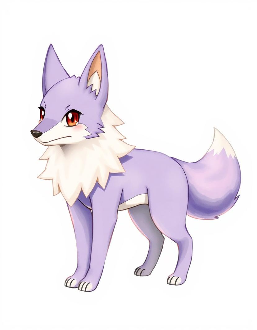 Mirafang, a Pokemon OC made on GenTube