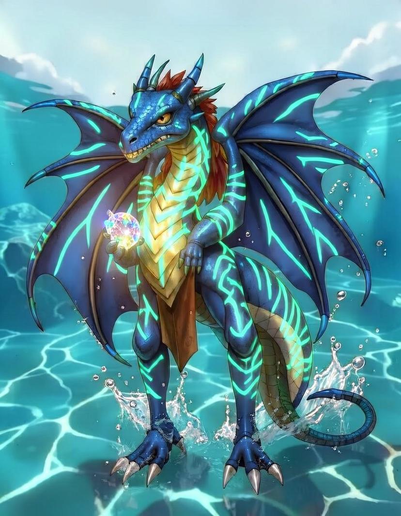 seashell, a Wings of Fire OC made on GenTube