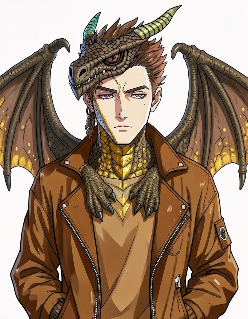 Clay, a Wings of Fire OC made on GenTube