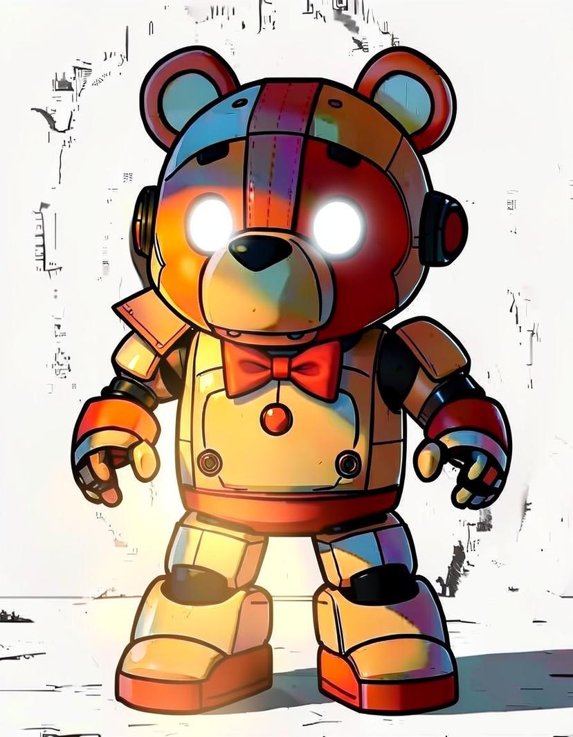 Cocoa Bowtie, a FNAF OC made on GenTube