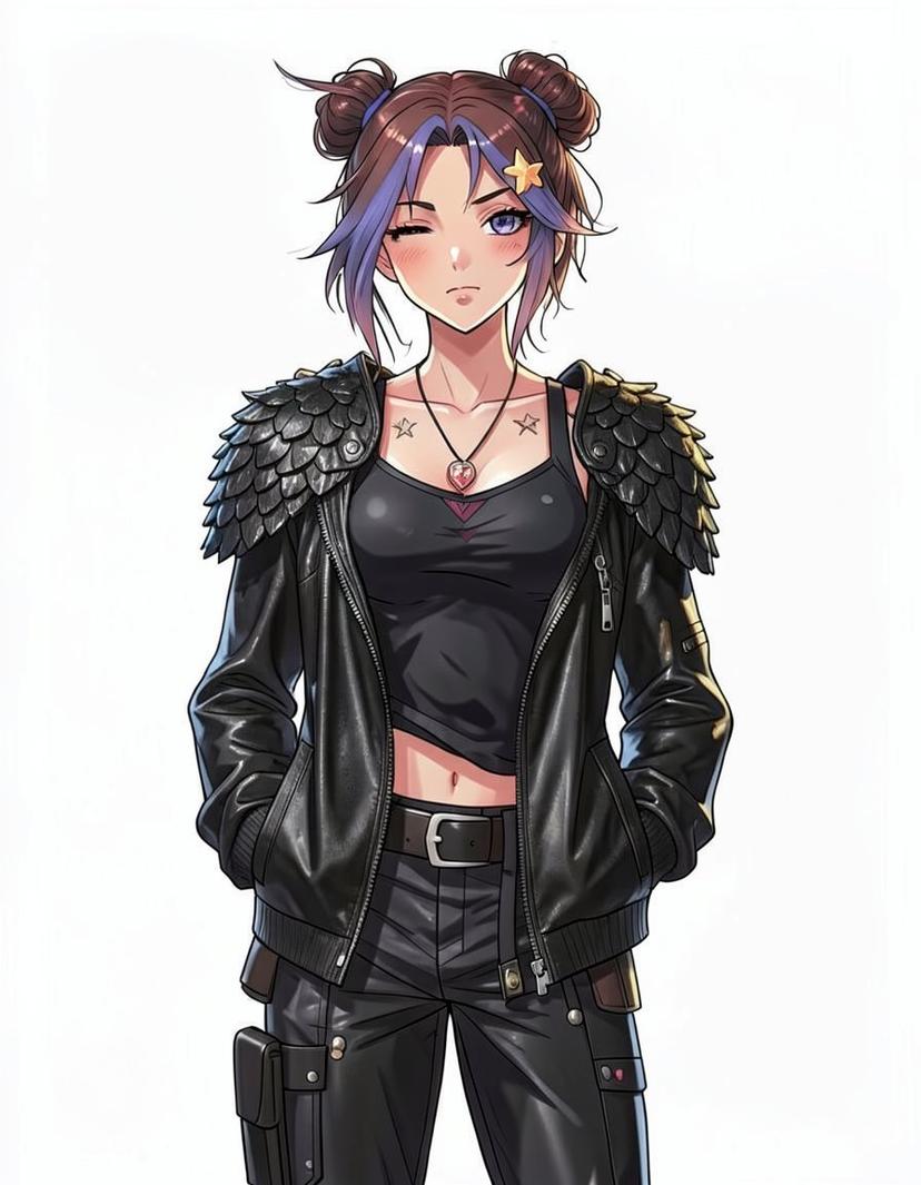 Kamira, a Fourth Wing OC made on GenTube