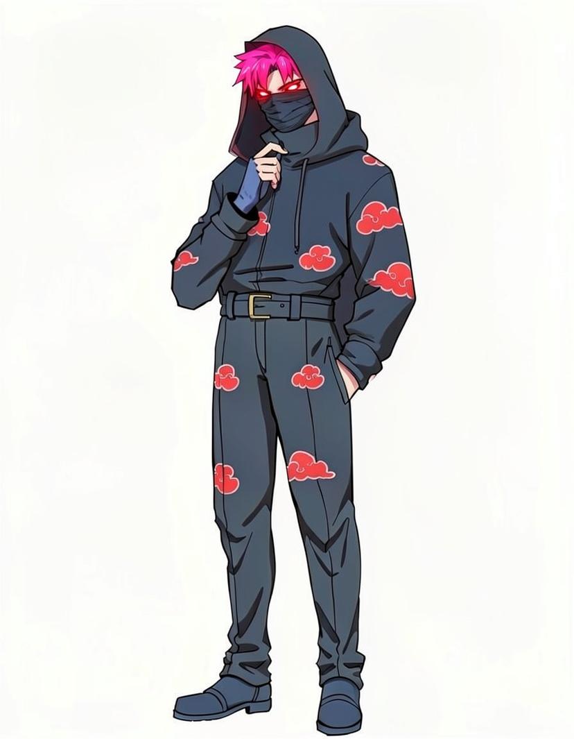 Nightshade Veil, a Naruto OC made on GenTube