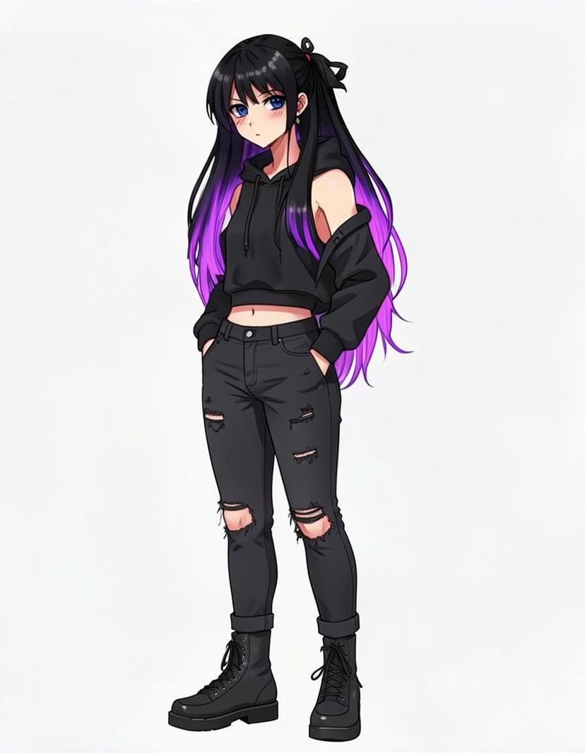 Melody Swan, a Jujutsu Kaisen OC made on GenTube