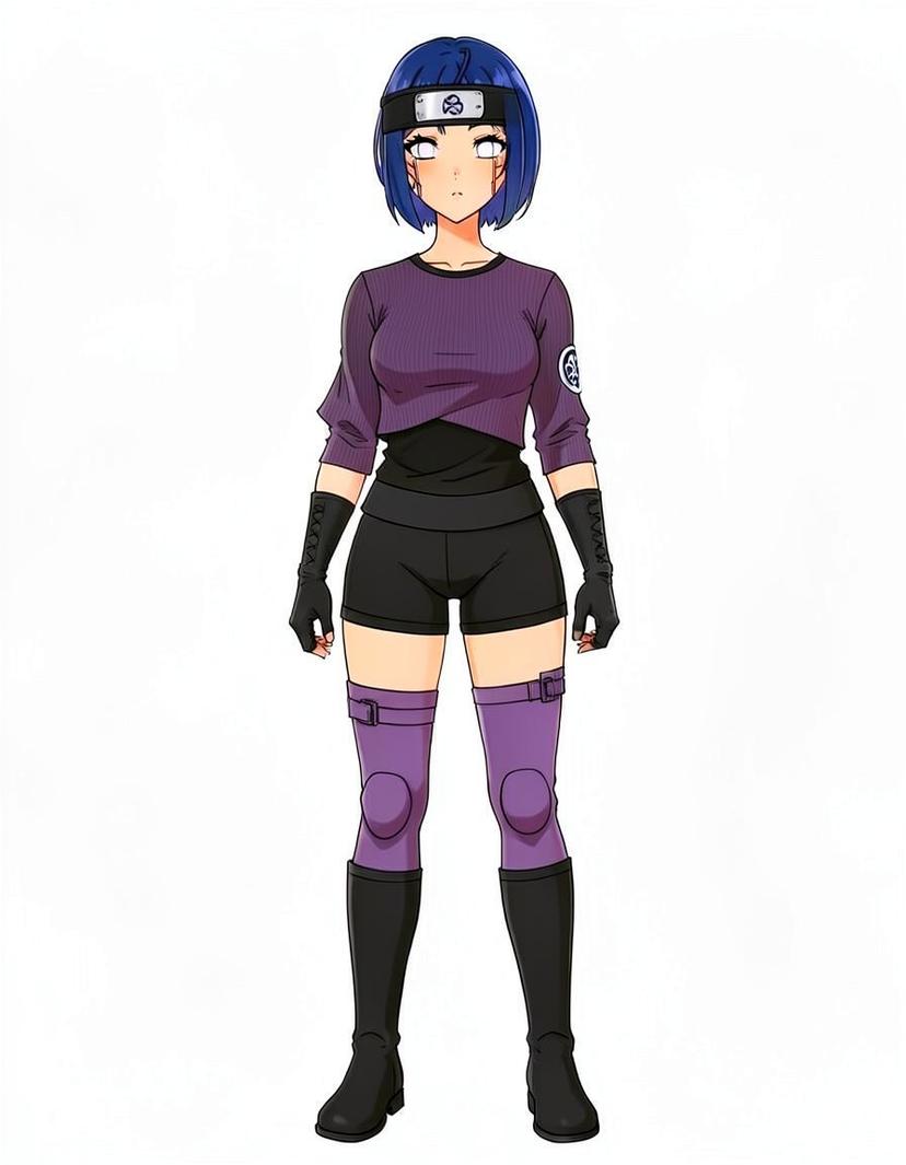 Mizuki Hyuga, a Naruto OC made on GenTube