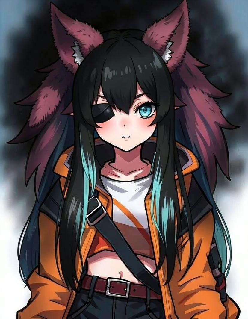 Aelina Voz, a Zenless Zone Zero OC made on GenTube