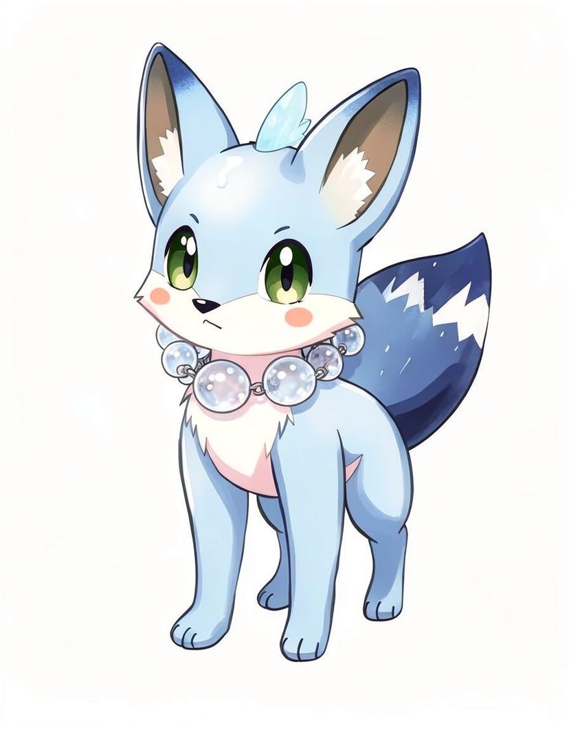 Foxua, a Pokemon OC made on GenTube