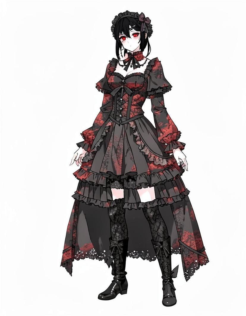 Nightshade Veil, a Naruto OC made on GenTube