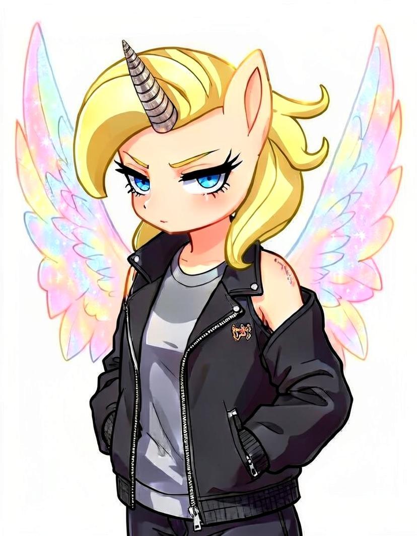 Amberglint, a My Little Pony OC made on GenTube