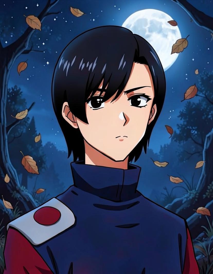 William Uchiha, a Naruto OC made on GenTube