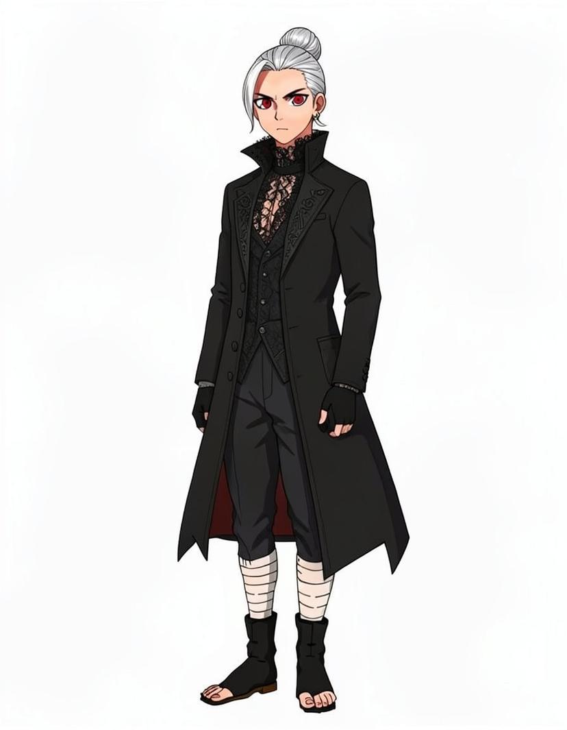 Yuki Uchiha, a Naruto OC made on GenTube