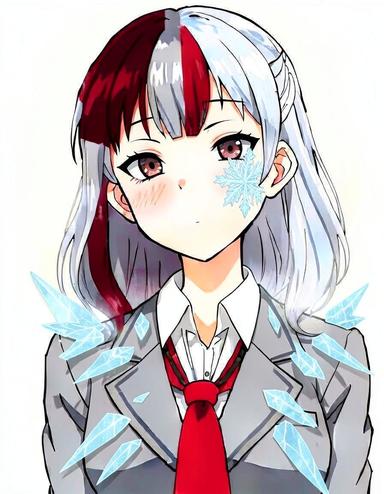 Hyomi Todoroki, a My Hero Academia OC made on GenTube