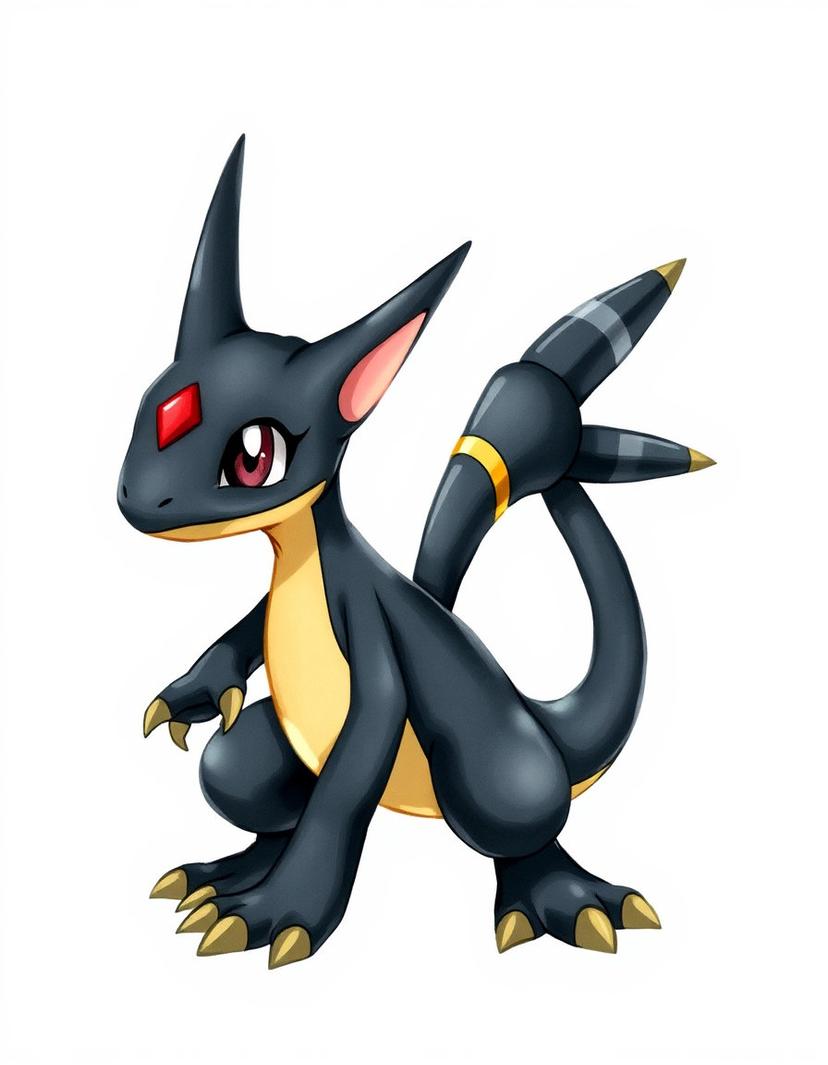 Lumirex, a Pokemon OC made on GenTube