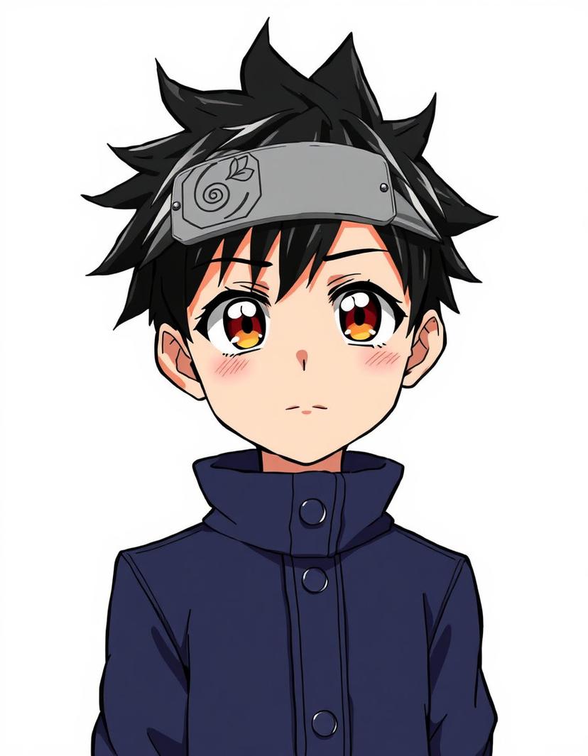Nightspire, a Naruto OC made on GenTube