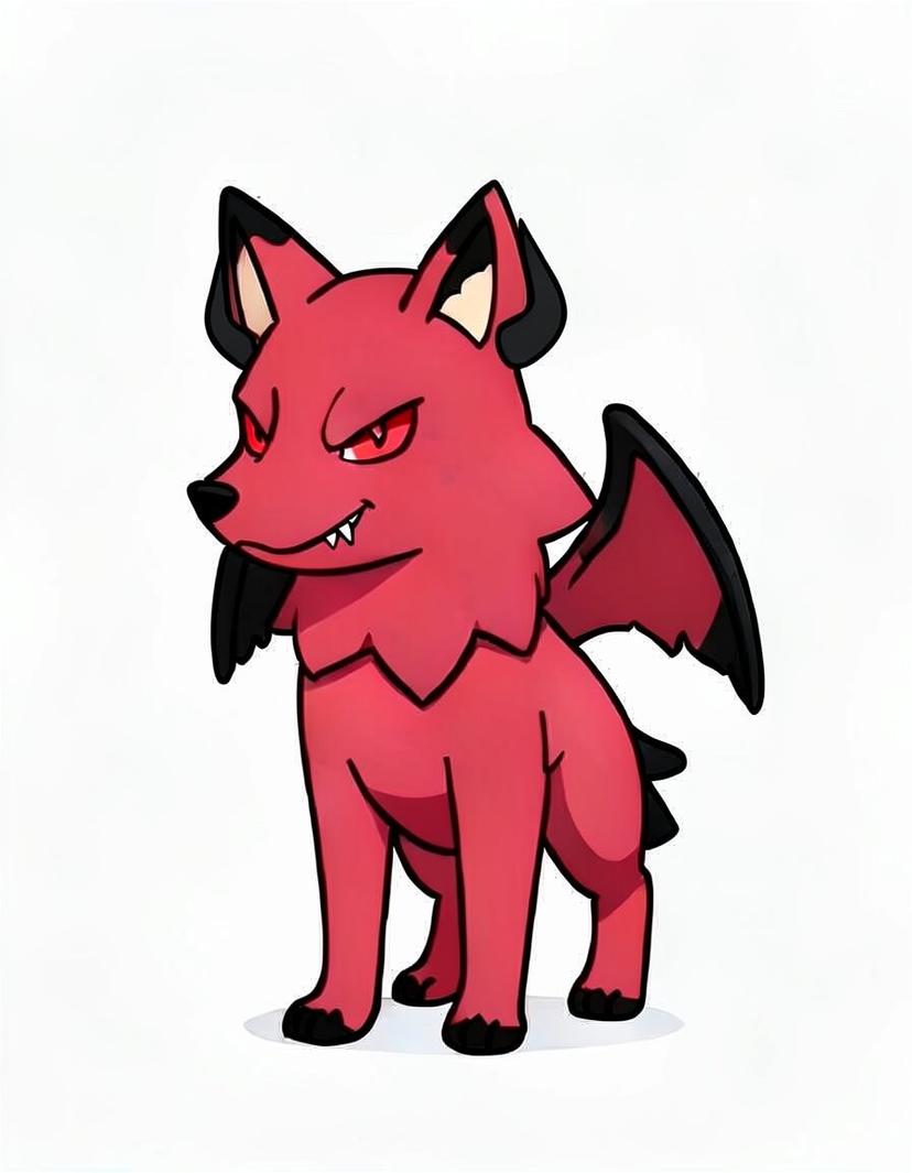 Shadefang, a Pokemon OC made on GenTube