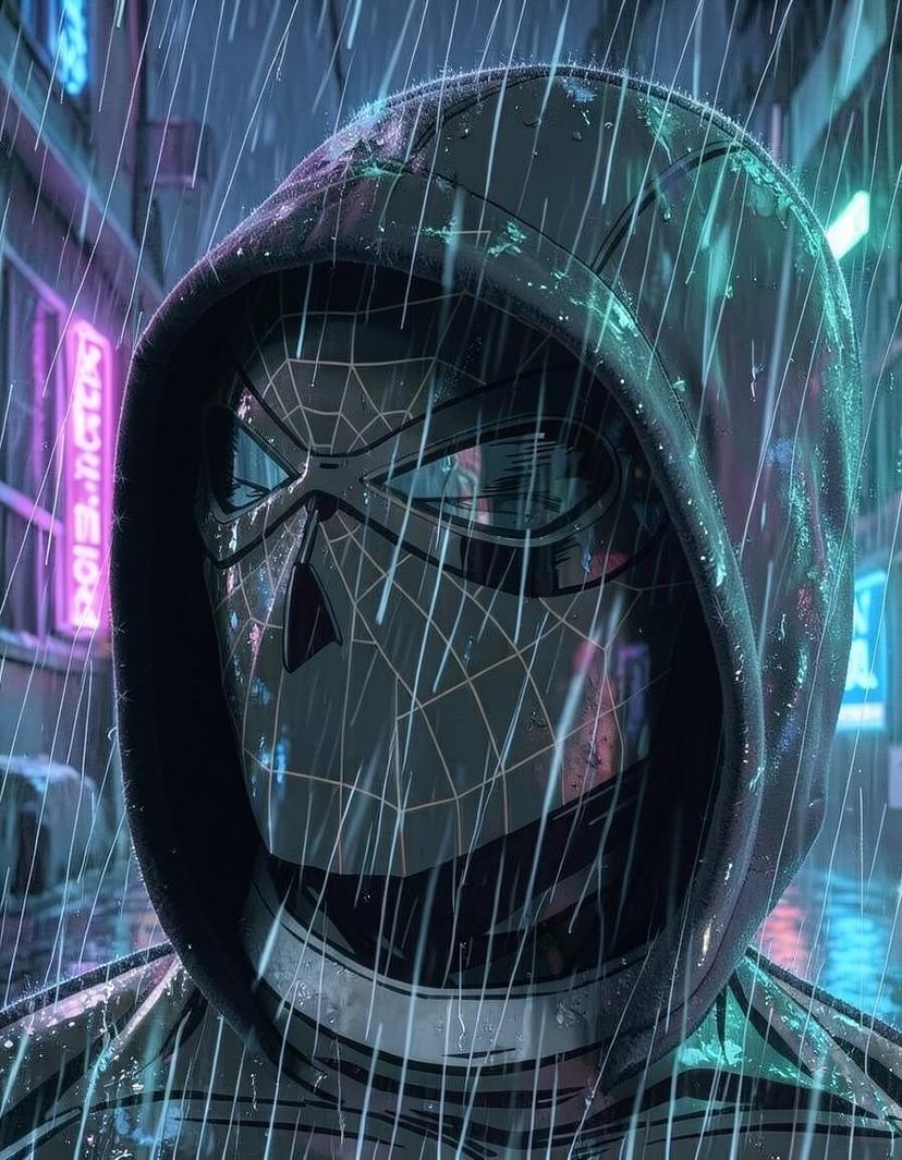 Nightweaver, a Spider Man OC made on GenTube