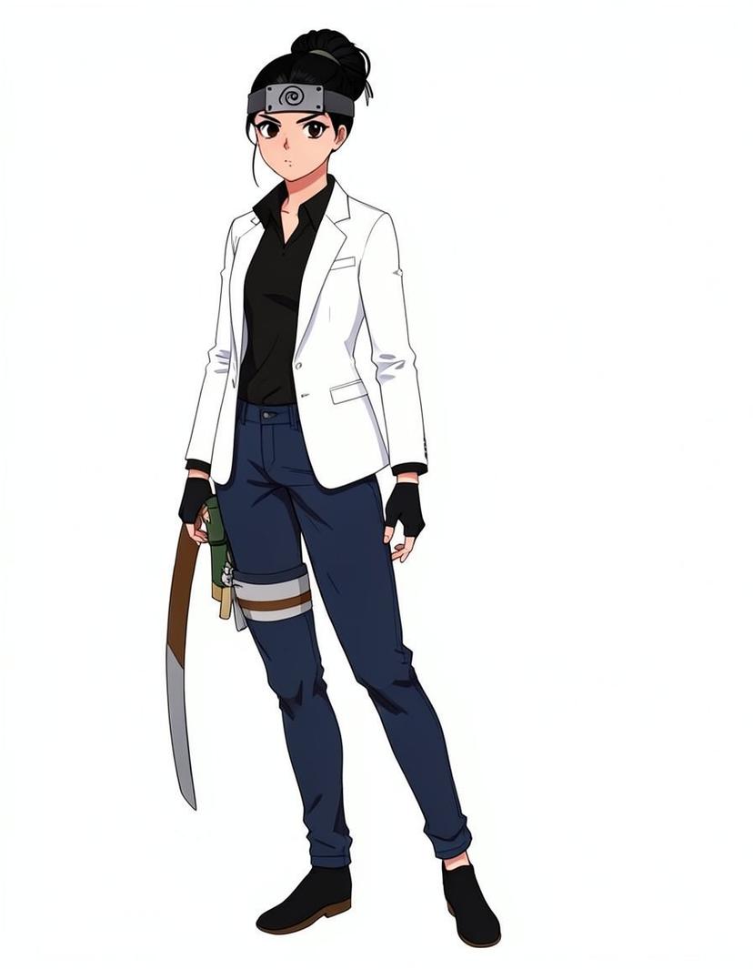 Lucia, a Naruto OC made on GenTube