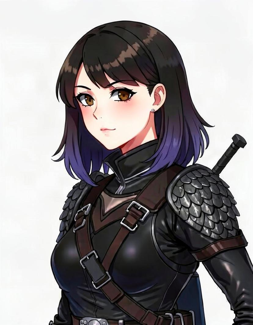 Lenore Riorson, a Fourth Wing OC made on GenTube