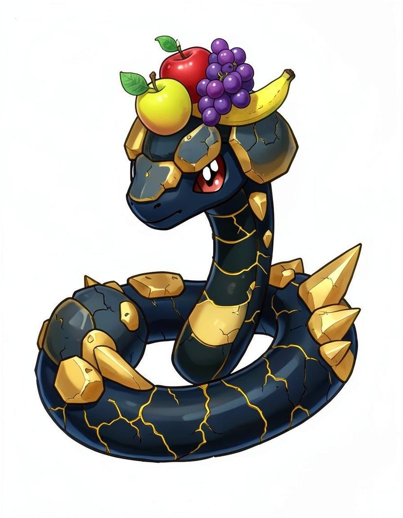 Stonecoil, a Pokemon OC made on GenTube
