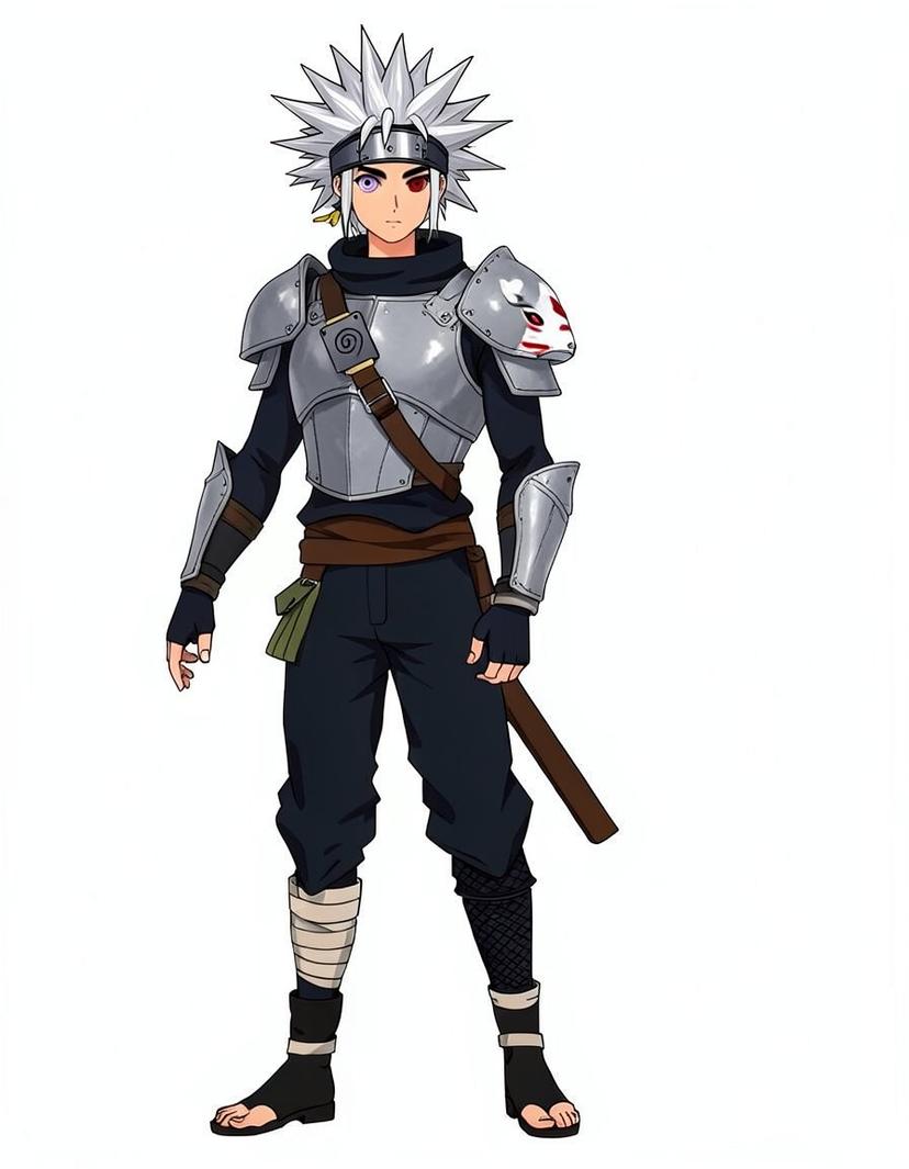 Rinshin, a Naruto OC made on GenTube