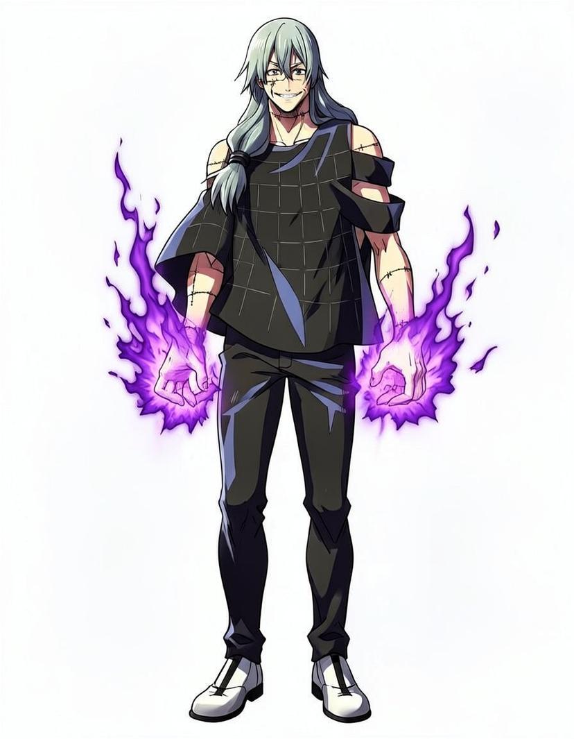 Mahito, a Jujutsu Kaisen OC made on GenTube