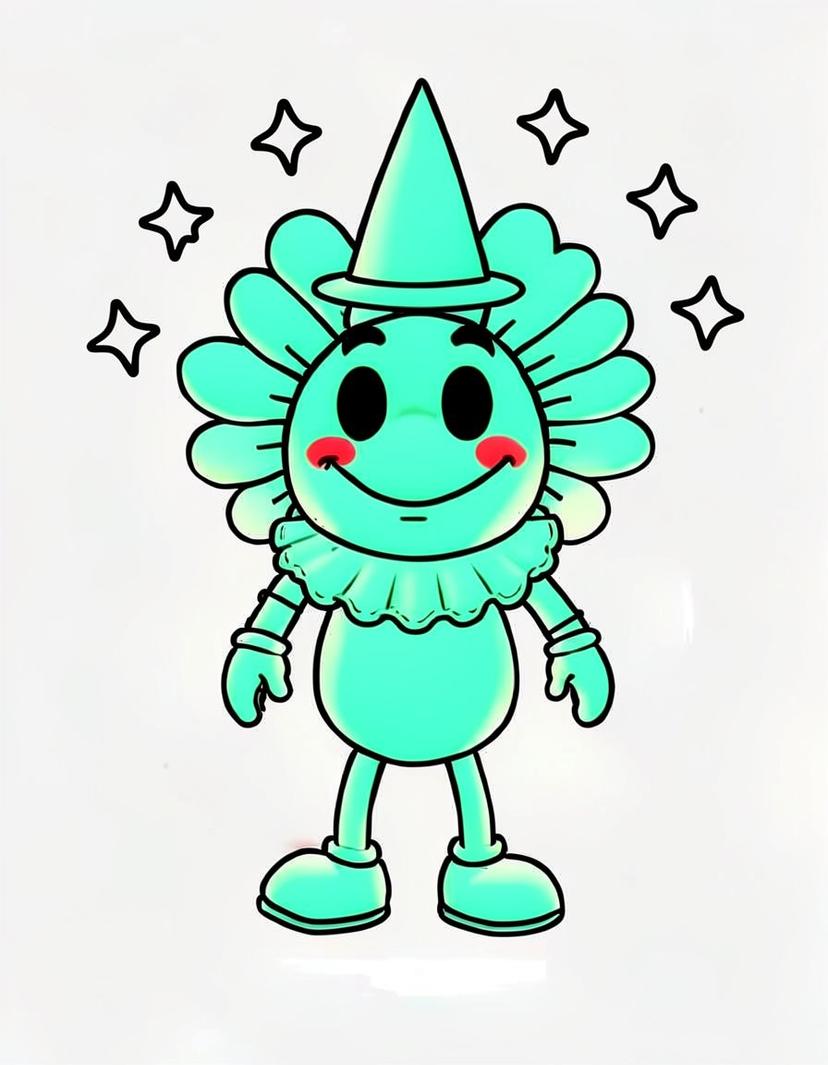 DaisyBolt, a Dandys World OC made on GenTube