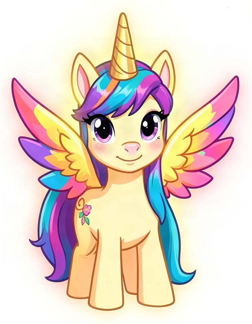 SweetStarlight, a My Little Pony OC made on GenTube