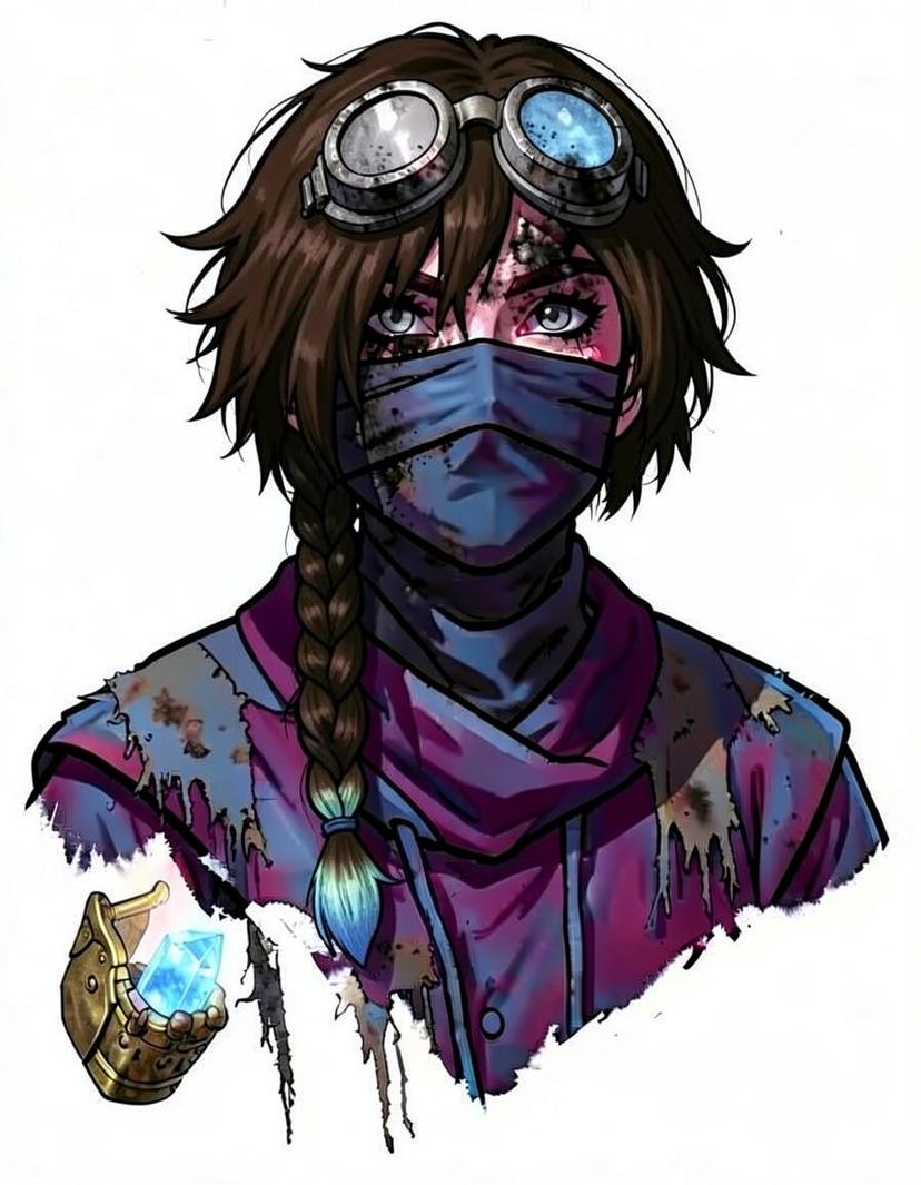 Hex, a Arcane OC made on GenTube