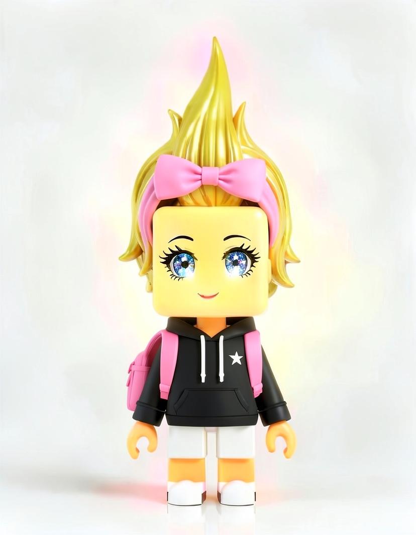 Pinkspire, a Roblox OC made on GenTube