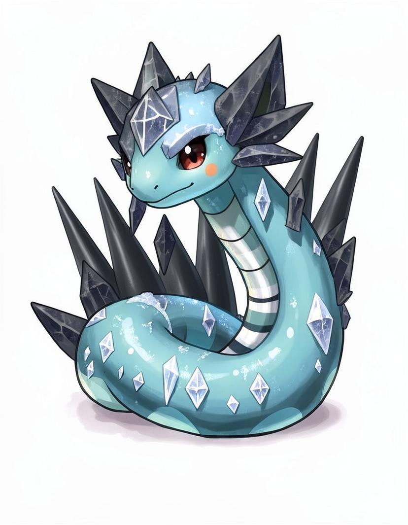 Ice, a Pokemon OC made on GenTube