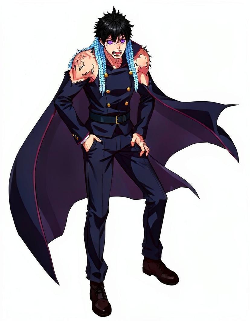 Katou, a Jujutsu Kaisen OC made on GenTube