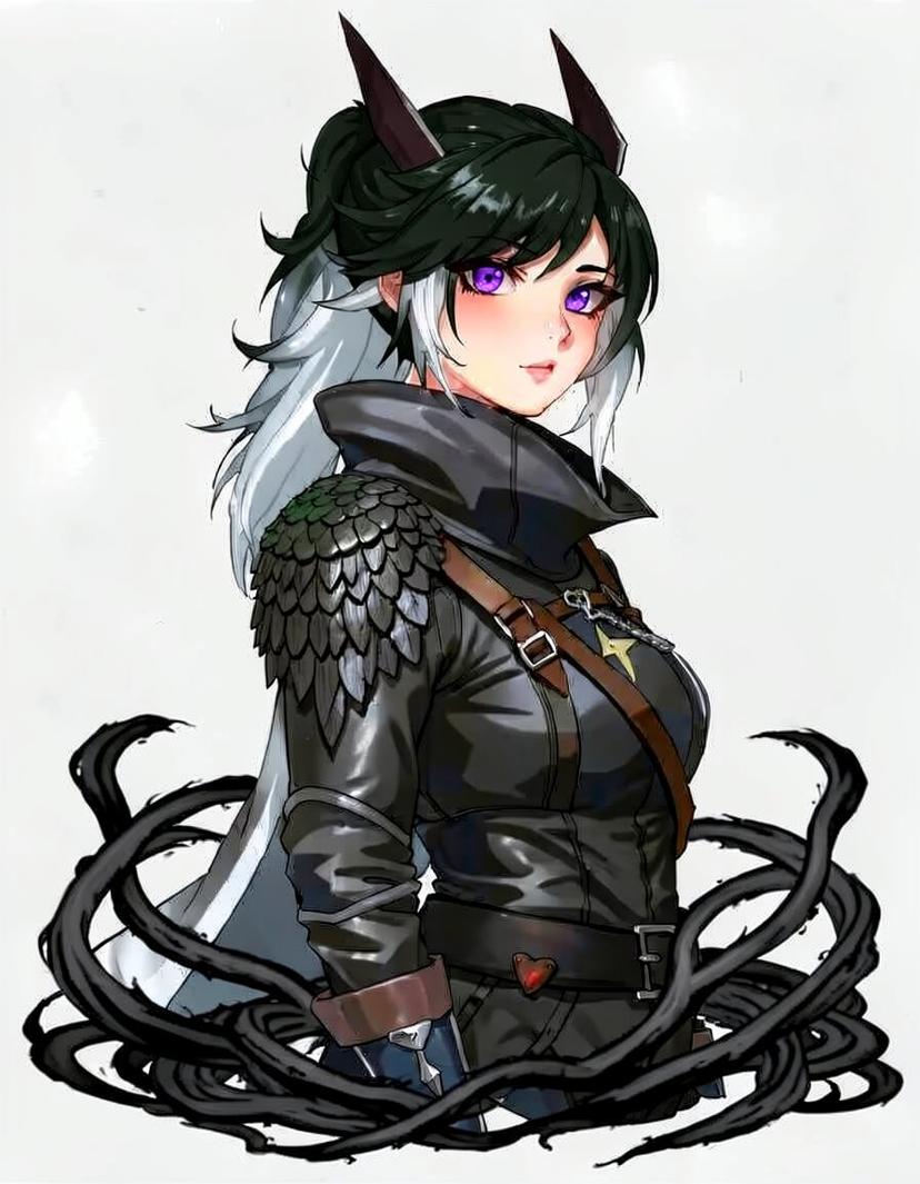 Violet Skyrider, a Fourth Wing OC made on GenTube