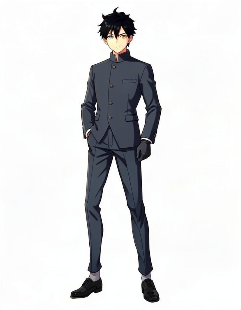 Yuu Uehara, a Jujutsu Kaisen OC made on GenTube
