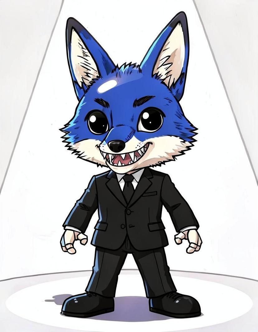 Cobalt Hopper, a FNAF OC made on GenTube