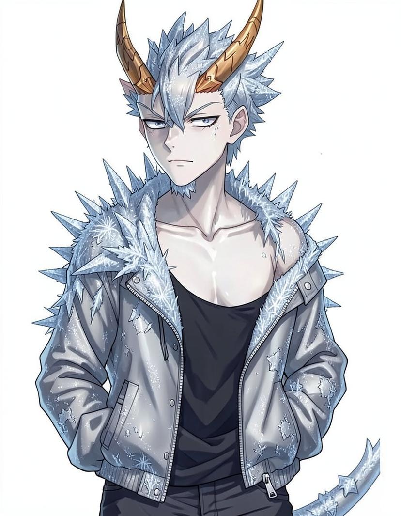 Winter, a Wings of Fire OC made on GenTube