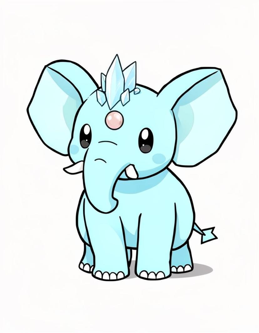 Glacimammo, a Pokemon OC made on GenTube