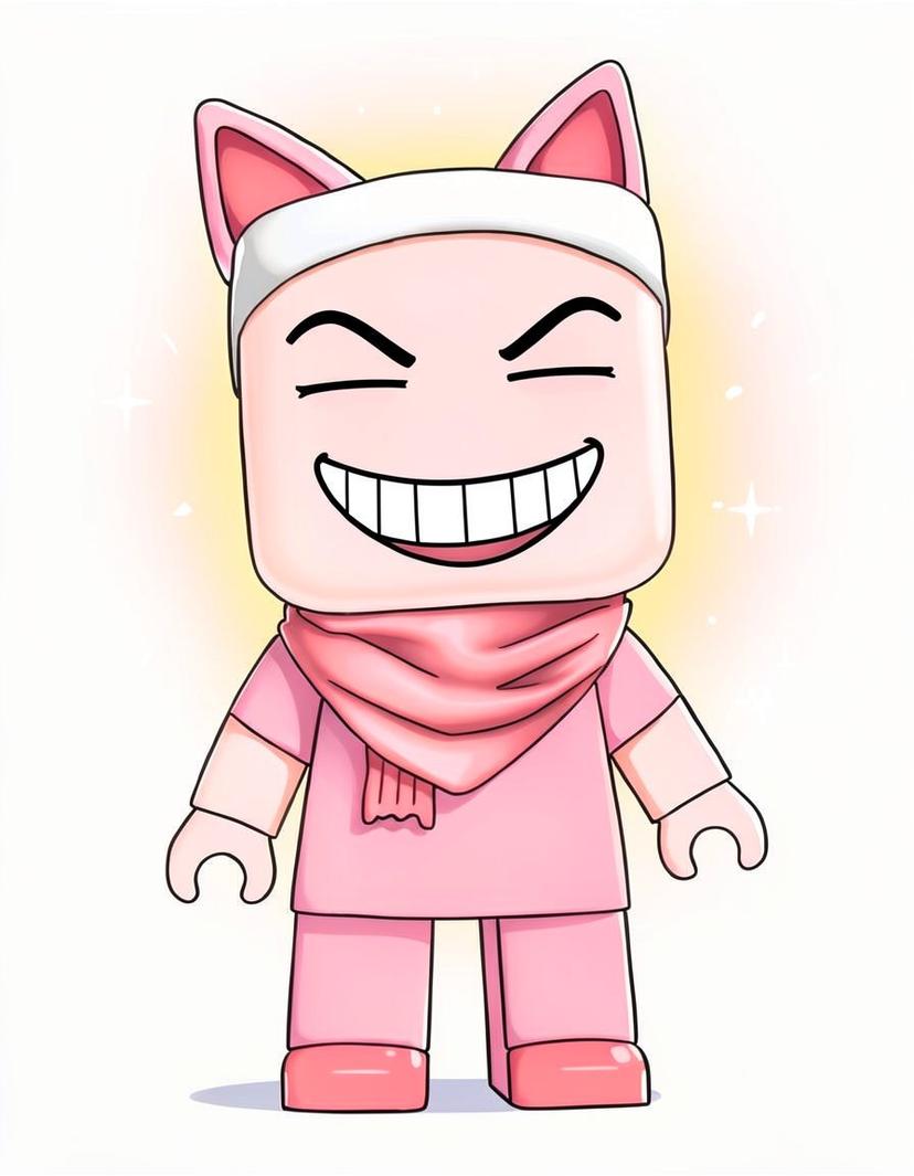 Jiyan, a Roblox OC made on GenTube