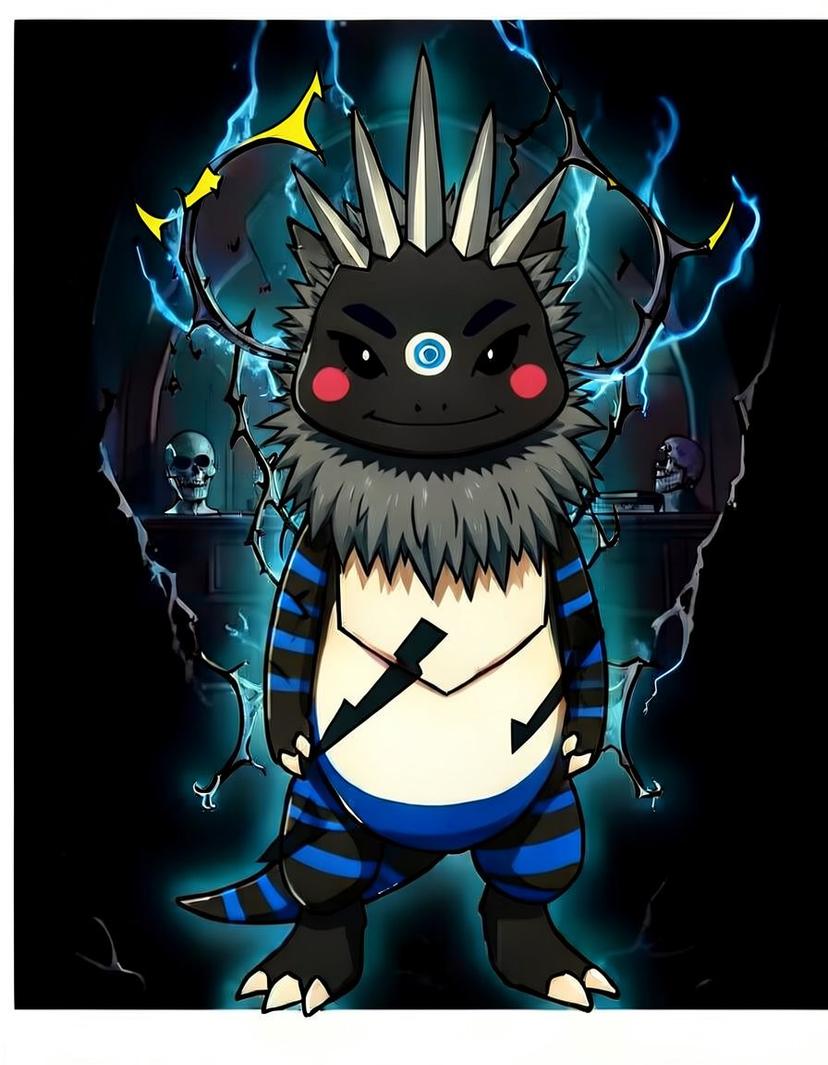 Nightspur, a Pokemon OC made on GenTube