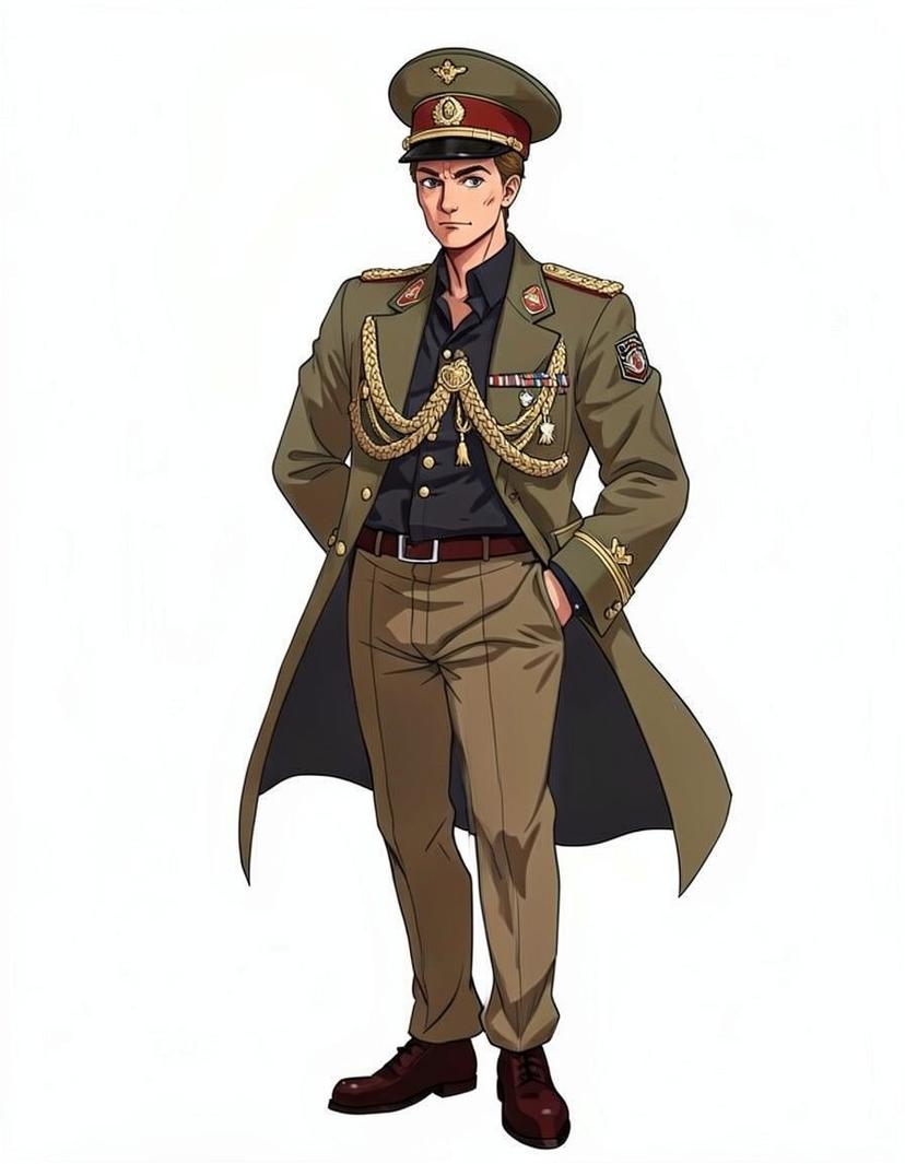 Erwin_Rommel, a Jujutsu Kaisen OC made on GenTube