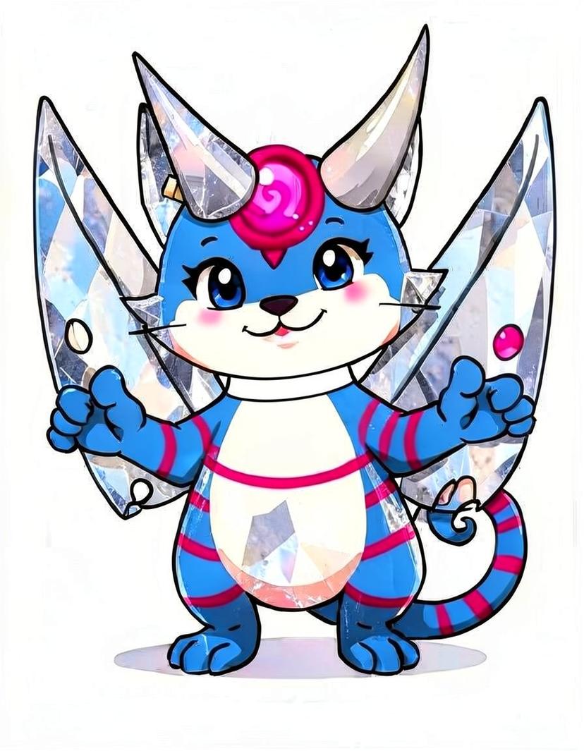 Spiralflame, a Pokemon OC made on GenTube