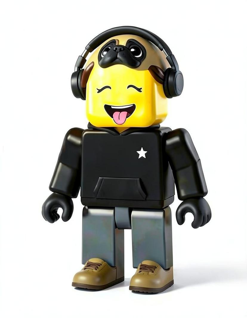 SunnyBlock, a Roblox OC made on GenTube