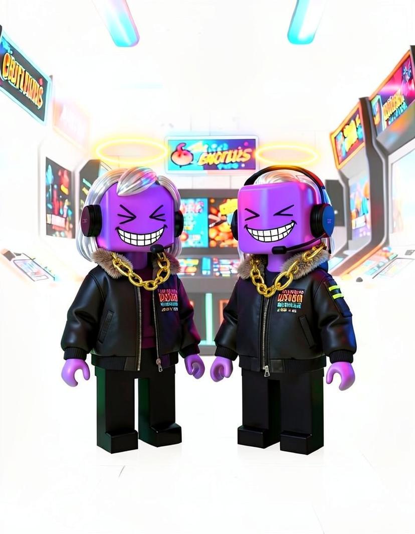 PixelHalo, a Roblox OC made on GenTube