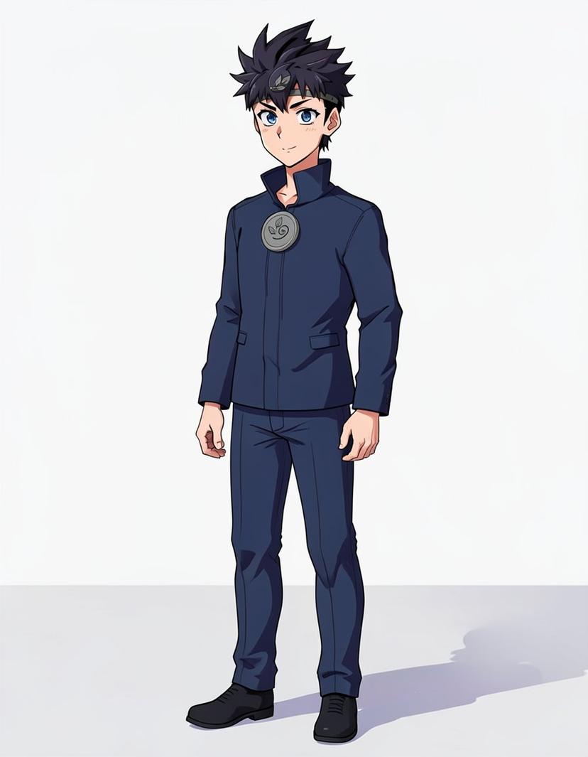 Tetsuki, a Naruto OC made on GenTube