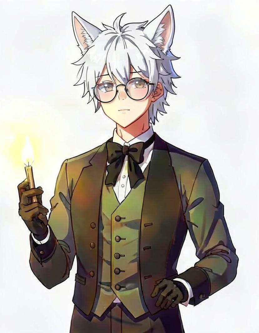 Silver, a Vocaloid OC made on GenTube