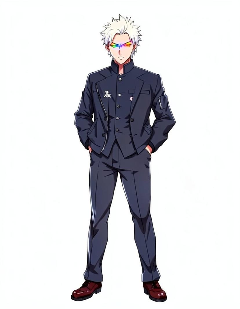 Jun Wakatsuki, a Jujutsu Kaisen OC made on GenTube