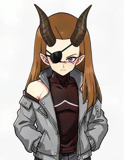 Violetfang, a Dragon Ball OC made on GenTube
