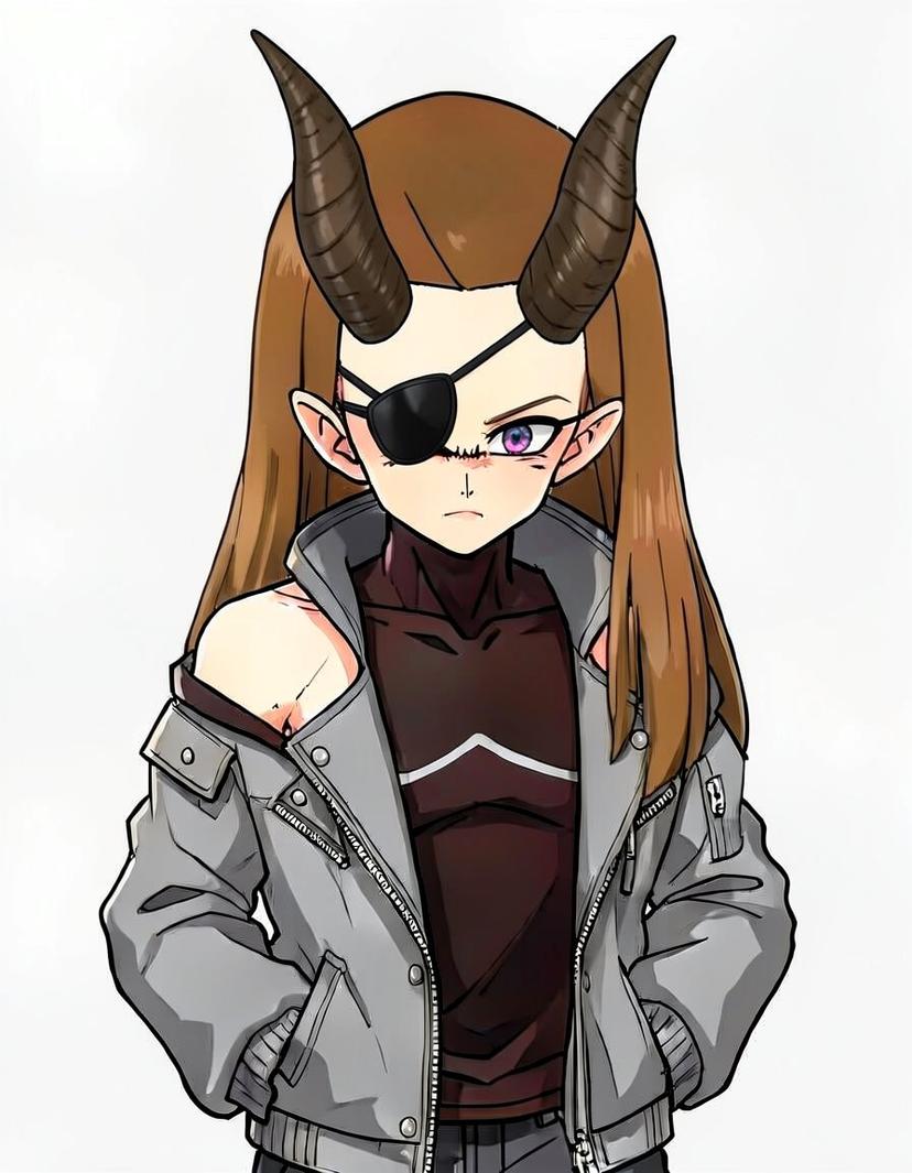 Violetfang, a Dragon Ball OC made on GenTube